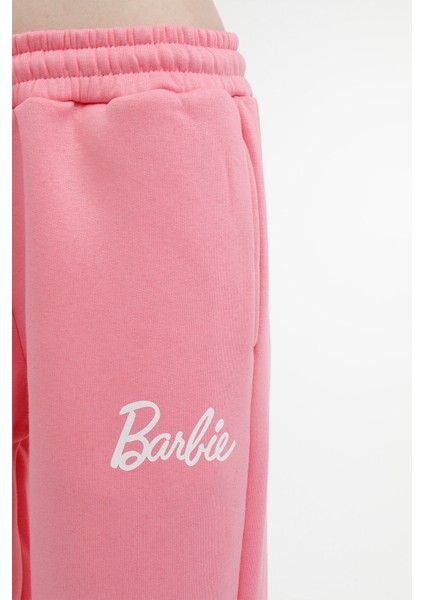 Wl Barbıe 22GFL742 4fx Pembe Kadın Eşofman Altı