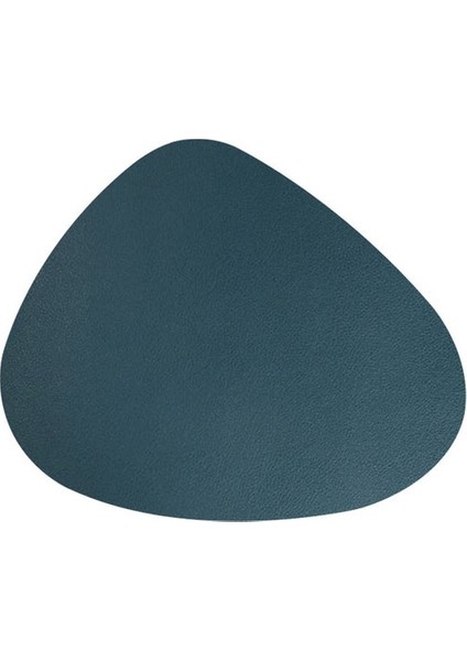 Koyu Yeşil 11X13 cm Deri Batı Servis Altlığı Sofra Pedi Yağ Suya Dayanıklı Isı Yalıtımı Kaymaz Tablemat Coaster Mutfak Için Yıkanabilir Bardak (Yurt Dışından)