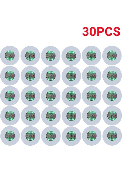 30 Adet Yeşil 6cm 1/10/20/30/50 Adet LED Coaster Light Up Şişe Çıkartmaları Likör Içecek Aydınlık Bardak Mat Club Bar Parti Araba Düğün Parti Vazo Dekor (Yurt Dışından)