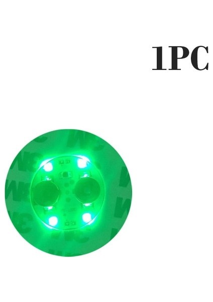 Yeşil 1 Adet 6.0 cm 40 Adet LED Coaster Aydınlık Şişe Çıkartmalar Işıkları 6 cm Noel Bar Için Lambalar Ktv Düğün Parti Kokteyl Içecek Bardak Vazo Dekor (Yurt Dışından)