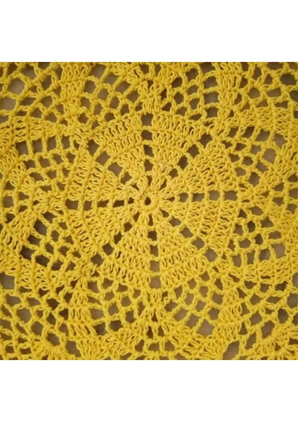 Gül Kırmızı Yuvarlak Yuvarlak 25 cm Lüks Pamuk Yuvarlak Placemat Bardak Altlığı Kupa Mutfak Noel Masa Yer Mat Kumaş Dantel Tığ Çay Kahve Bardak Altlığı Peçete Pedi (Yurt Dışından)