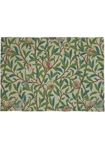 PM-155 46CMX33CM Retro Bitki Desenleri Masa Peçetesi Yalıtım Placemat Pamuk Keten Ped Masa Mat Mutfak Aksesuarları Dekorasyon Ev Ped Coaster (Yurt Dışından)