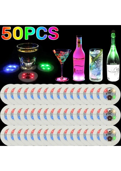 20 Adet Kırmızı 6cm 1/10/20/30/50 Adet LED Coaster Light Up Şişe Çıkartmaları Likör Içecek Aydınlık Bardak Mat Club Bar Parti Araba Düğün Parti Vazo Dekor (Yurt Dışından) fiyatları