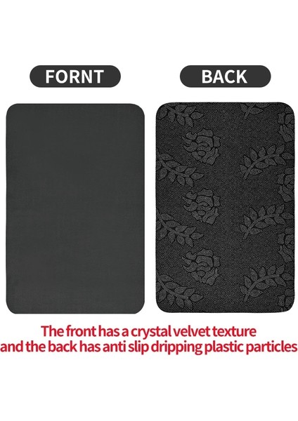 Desen L L 40X50 cm Iskandinav Emici Kahve Paspasları Düz Renk Sofra Mat Mutfak Bulaşık Kurutma Pedi Şişe Yemek Takımı Placemat Zemin Halı Çabuk Kuruyan (Yurt Dışından) modelleri