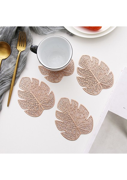 12 6 Adet 2/4/6 Adet Isı Yalıtım Masası Placemats Yemek Masası Mat Içecek Kupası Bardak Bardak Mutfak Mat Pvc Kaymaz Sıcak Ped Placemat (Yurt Dışından)