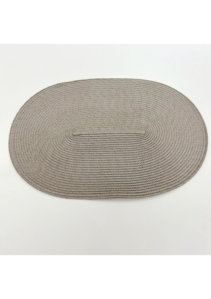 P Oval 6 Adet 4 Adet Oval Isı Yalıtımı Kaymaz Placemat Yemek Masası Kase Bulaşık Pedi Mat Su Geçirmez Set De Masa Mutfak Placema (Yurt Dışından)