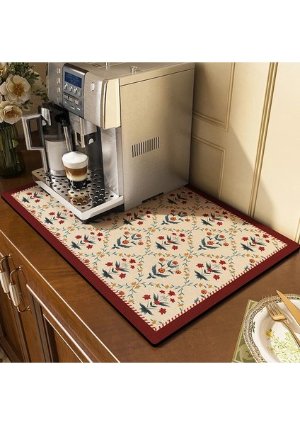 S3 S 30X40 cm Placemat Kahve Yemek Masası Emici Sofra Paspaslar Bulaşık Kurutma Mat Drenaj Pedi Mat Mutfak Dekorasyon ve Aksesuarları (Yurt Dışından) fiyatları
