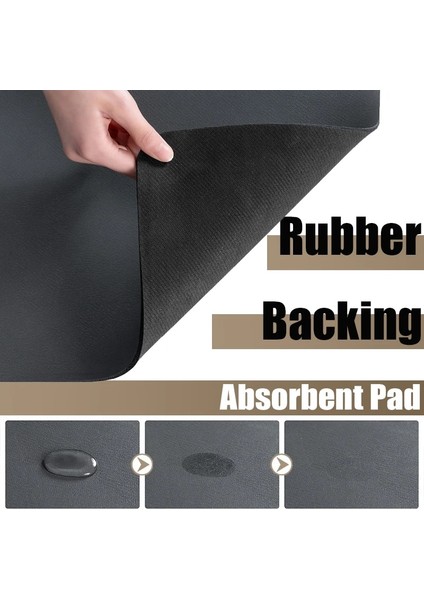 XSDQ8734(4) 30-40CM 11.8-15.7in Büyükmutfakemiciboşaltmamatsehpamasakurutmamathızlı Kurutmabanyoboşaltma Pedisofra Takımımat (Yurt Dışından) modelleri