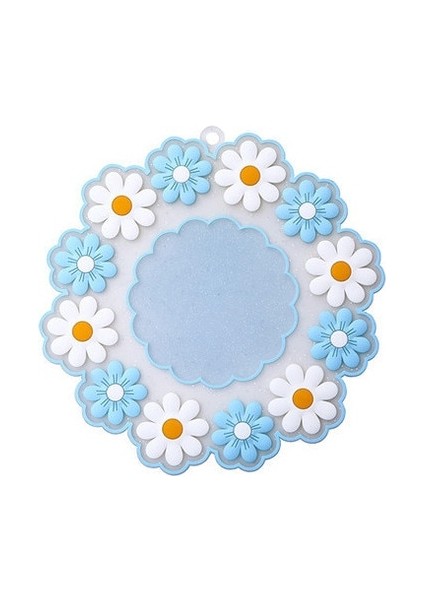 Daisy Coaster 11.5 cm Kiraz Çiçeği Coaster Kawaii Japonya Tarzı Sakura Bardak Kahve Fincanları Için Kaymaz Masa Placemat Çay Süt Kupa Ev Dekorları (Yurt Dışından)