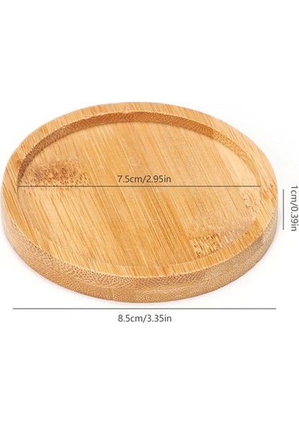 Stil 4 Genel Bambu Tepsi Placemat Yuvarlak Kare Kahve Fincanları Kupalar Coaster Tencere Ekici Solmaya Karşı Gözlük Tutucu Ev Mutfak Aksesuarları (Yurt Dışından)