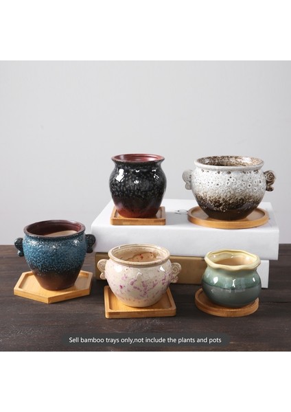Stil 4 Genel Bambu Tepsi Placemat Yuvarlak Kare Kahve Fincanları Kupalar Coaster Tencere Ekici Solmaya Karşı Gözlük Tutucu Ev Mutfak Aksesuarları (Yurt Dışından) modelleri