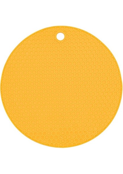 Wok Standı 3 14.5X14.5 cm 18/14CM Yuvarlak Silikon Masa Mat Ekstra Kalın Placemat Açık Kutular Petek Sıcak Ped Kahve Fincanı Altlığı Yaratıcı Mutfak Pot Tutucu (Yurt Dışından)