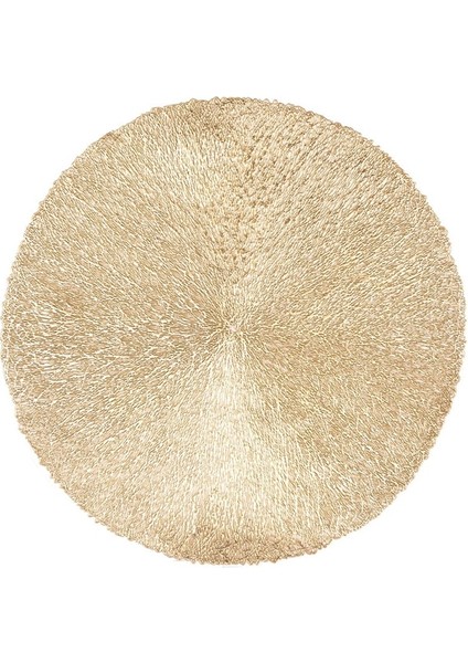 Stil 2 Tek Boyut Masa Mat Çiçek Altın Pvc Placemat Hollow Yalıtım Coaster Pedleri Masa Kase Ev Noel Modern Stil Dekor Isıya Dayanıklı (Yurt Dışından)