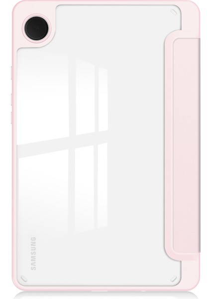 Samsung Galaxy Tab A9 SM-X110/SM-115 Için Otomatik Uyandırma Uyku Özellikli Darbeye Dayanıklı Tablet Kılıfı (Yurt Dışından)