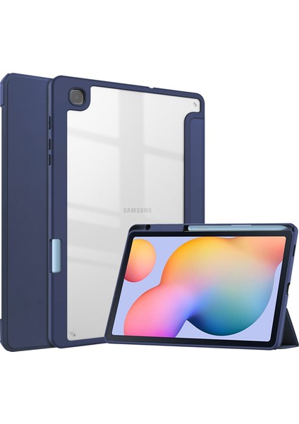 Samsung Galaxy Tab S6 Lite P613 Için Otomatik Uyandırma Uyku Özellikli Darbeye Dayanıklı Tablet Kılıfı (Yurt Dışından)