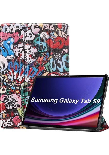 Samsung Galaxy S9 SM-X710B Için Otomatik Uyandırma Uyku Özellikli Darbeye Dayanıklı Tablet Kılıfı (Yurt Dışından)