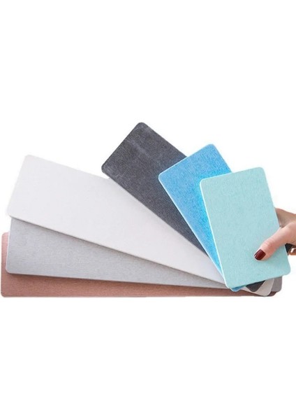 B6 S Emici Diatomit Coaster Nordic Ins Banyo Rafı Çabuk Kuruyan Sabunluk Kaymaz Su Bardağı Altlığı Mildewproof Masa Altlığı (Yurt Dışından)