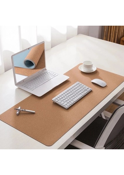 Gri 40X80 cm Çift Taraflı Fare Altlığı Pu Deri Mousepad Halı Fare Mat Anti-Kirli Mouse Pad Ofis Bilgisayar Dizüstü Masa Pedi Büyük Sıcak (Yurt Dışından) fiyatları