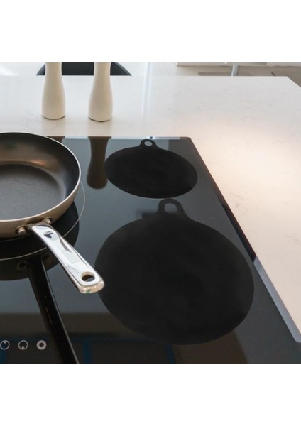 A03 35 cm Gösterisi Olarak 1 Adet Indüksiyon Ocak Temizleme Koruma Pedi Platin Sınıf Silikon Isı Aracı Mutfak Yüksek Sıcaklığa Dayanıklı Kaymaz Mat (Yurt Dışından)