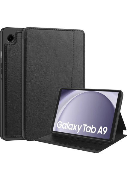 Samsung Galaxy Tab A9 X110 Için Otomatik Uyandırma Uyku Özellikli Darbeye Dayanıklı Tablet Kılıfı (Yurt Dışından)