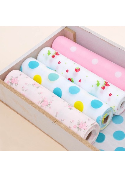 Kırmızı Nokta 300X30 cm 1 Rulo Masa Çekmece Mat Mutfak Aletleri Raf Astarı Yapışkan Kağıt Su Geçirmez Çekmece Kağıdı Pet Anti-Yağ Masa Masa Dekorasyonu (Yurt Dışından) fırsatları