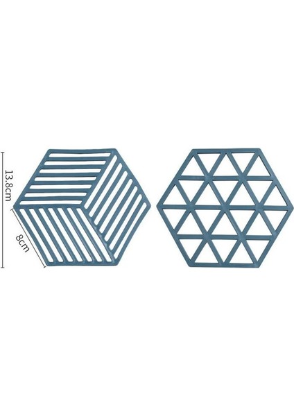 Kırmızı B 12X13 cm Silikon Sofra Yalıtım Mat Coaster Altıgen Silikon Paspaslar Ped Isı Yalıtımlı Kase Placemat Ev Masa Süsü Mutfak Aletleri (Yurt Dışından) modelleri