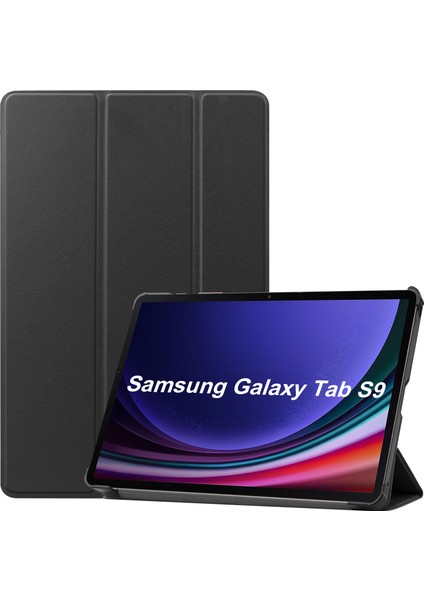 Samsung Galaxy S9 SM-X710B Için Otomatik Uyandırma Uyku Özellikli Darbeye Dayanıklı Tablet Kılıfı (Yurt Dışından)