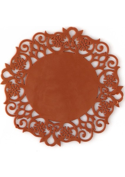 A3 9X9X0.3CM Meyve Şekli Silikon Kap Altlığı Kayma Yalıtım Pedi Bardak Mat Tutucu Turuncu/karpuz/limon Meyve Fincan Altlığı Yumuşak Pvc Ped (Yurt Dışından)