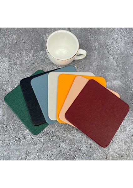2CD-51108-009 Düz Renk Su Yağa Dayanıklı Kaymaz Mutfak Placemat Coaster Yalıtım Pedi Bulaşık Kahve Fincanı Masa Mat Ev Dekor 51108 (Yurt Dışından) modelleri