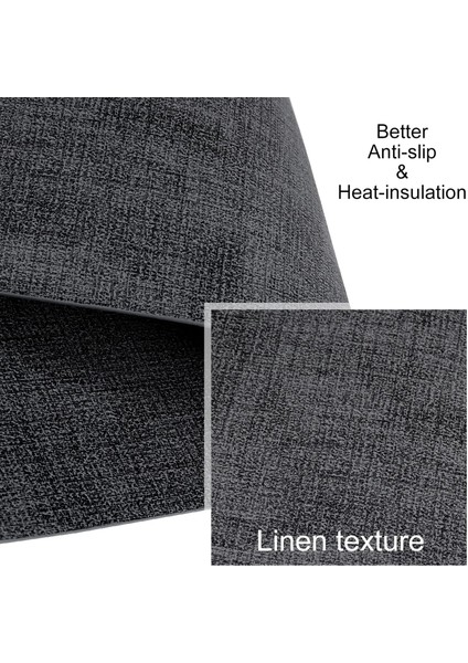 Bej 4 Adet Homaxy Mutfak Emici Mat Isıya Dayanıklı Placemat Kahve Fincanları Keçe Coaster Bireysel Şömine Masa Eşyası Mat Ev Bahçe (Yurt Dışından) modelleri