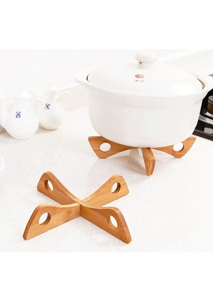 Tepsi G660 20X4 1 cm Çapraz Tepsi Tutucu Ahşap Çıkarılabilir Masa Mat Anti-Isı Buhar Masa Mat Ev Mutfak Kaymaz Ahşap Mat Gadget (Yurt Dışından)