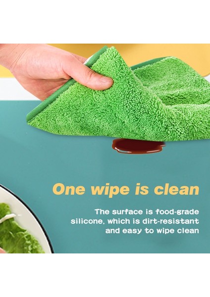 60X40CM Açık Gri 60/40CM Büyük Boy Gıda Sınıfı Silikon Su Geçirmez Placemat Isı Yalıtımı Kaymaz Yıkanabilir Masa Mat Mutfak Yemeği Için (Yurt Dışından) fırsatları
