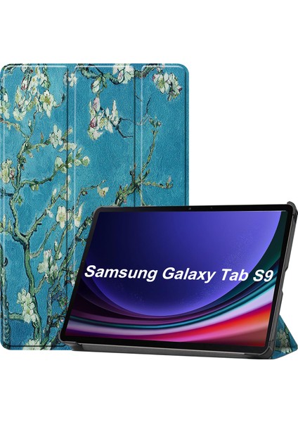 Samsung Galaxy S9 SM-X710B Için Otomatik Uyandırma Uyku Özellikli Darbeye Dayanıklı Tablet Kılıfı (Yurt Dışından)