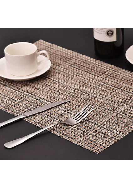 Mat 1 Adet 30X45CM Kaymaz Servis Altlığı Su Geçirmez Baskılı Yemek Masası Mat Pp Plastik Isı Yalıtımlı Sofra Kase Pedleri Mutfak Aksesuarları (Yurt Dışından)