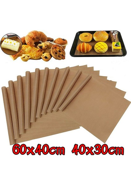 Kahverengi 5 Adet 60X40CM 1-10 Adet Yeniden Kullanılabilir Pişirme Mat Levha 40*60 30*40CM Isıya Dayanıklı Fırın Astarı Sac Yağ Geçirmez Pişirme Kağıdı Mutfak Barbekü Pişirme Araçları (Yurt Dışından) fiyatları
