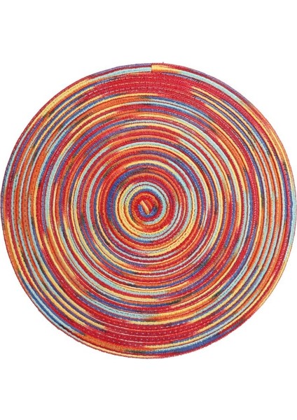 Sarı 1 Adet 30CM Yemek Masası Için Placemats 6pc, Isıya Dayanıklı Placemats Lekeye Dayanıklı Kaymaz Yıkanabilir Pvc Dokuma Vinil Sofra Mat Sac Ayağı (Yurt Dışından)