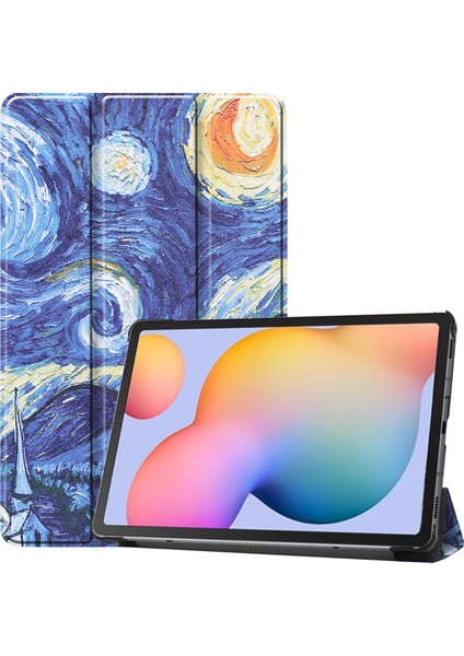 Samsung Galaxy Tab S6 Lite P613 Için Otomatik Uyandırma Uyku Özellikli Darbeye Dayanıklı Tablet Kılıfı (Yurt Dışından)
