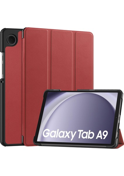 Samsung Galaxy Tab A9 2023 Için Otomatik Uyandırma Uyku Özellikli Darbeye Dayanıklı Tablet Kılıfı (Yurt Dışından)