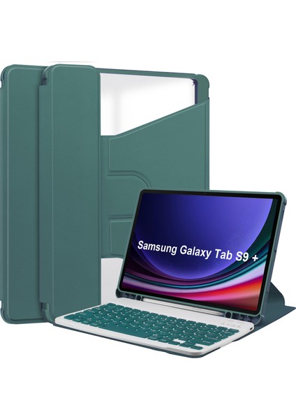 Samsung Galaxy S9 Plus Için Otomatik Uyandırma Uyku Özellikli Darbeye Dayanıklı Tablet Kılıfı (Yurt Dışından)