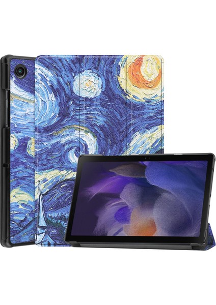 Samsung Galaxy Tab A8 2022 Için Otomatik Uyandırma Uyku Özellikli Darbeye Dayanıklı Tablet Kılıfı (Yurt Dışından)