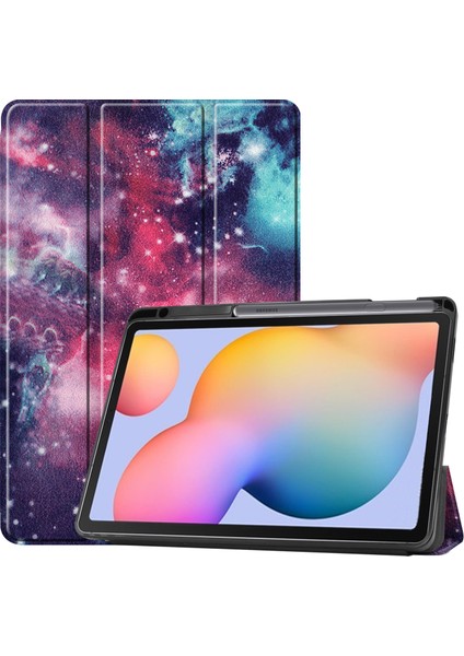Samsung Galaxy Tab S6 Lite P613 Için Otomatik Uyandırma Uyku Özellikli Darbeye Dayanıklı Tablet Kılıfı (Yurt Dışından)