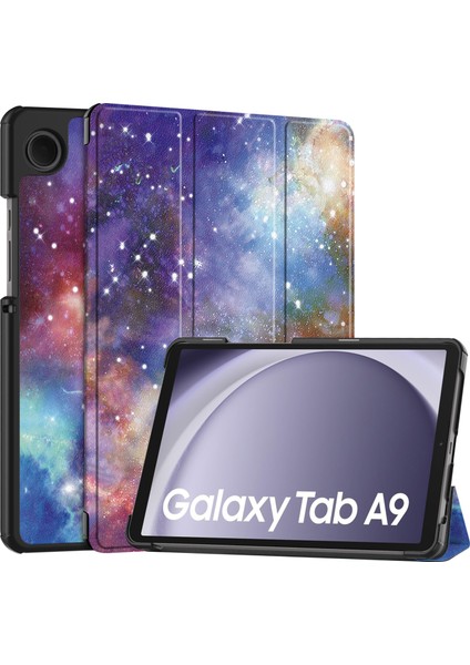 Samsung Galaxy Tab A9 2023 Için Otomatik Uyandırma Uyku Özellikli Darbeye Dayanıklı Tablet Kılıfı (Yurt Dışından)