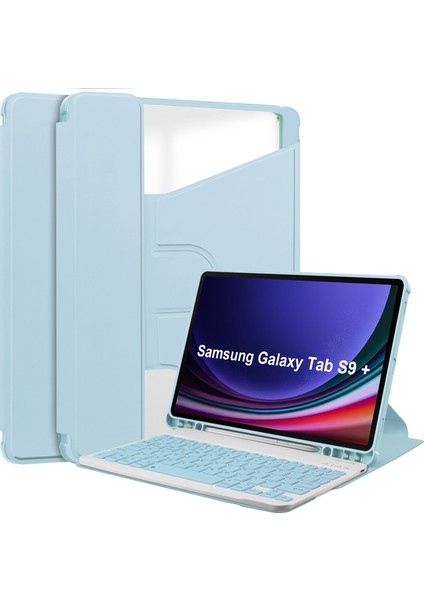 Samsung Galaxy S9 Plus Için Otomatik Uyandırma Uyku Özellikli Darbeye Dayanıklı Tablet Kılıfı (Yurt Dışından)