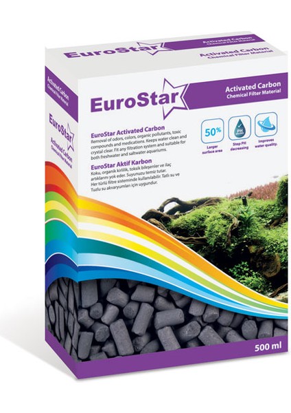 Eurostar Active Carbon 500 ml