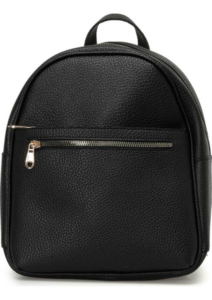 Ntrl Bsc Srt 3pr Siyah Kadın Sırt Çantası