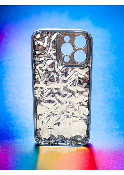 Apple iPhone 14 Pro Max Flu Kapak Şık Mavi Renkli Kılıf Silikon Yapılı fiyatları