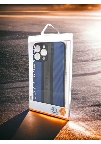 Apple iPhone 13 Pro Max Uyumlu Porsche Desenli Mavi Renkli Kılıf Modeli modelleri