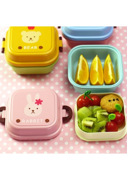 Pembe Karikatür Sağlıklı Plastik Öğle Yemeği Kutusu Mikrodalga Fırın Öğle Yemeği Bento Kutuları Gıda Kabı Yemek Takımı Çocuk Çocuk Öğle Yemeği Kutusu (Yurt Dışından) modelleri