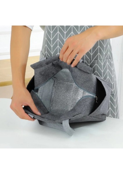 A2-25X14X25CM Büyük Kapasiteli Soğutucu Çanta Su Geçirmez Oxford Taşınabilir Fermuar Termal Öğle Yemeği Çantaları Yalıtımlı Dondurucu Çanta Kamp Piknik Çantası (Yurt Dışından) indirimleri