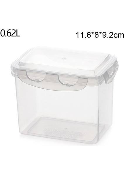 0.62L 7 Boyutları Gıda Çocuklar Okul Yemek Takımı Açık Plastik Bento Kutusu Piknik Aperatif Yemek Saklama Kabı Hazırlık Öğle Yemeği Kutuları (Yurt Dışından)